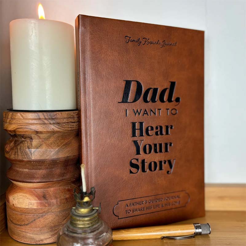 Davy | Heritage Edition: Dad, I Want to Hear Your Story | Engaging Book with 250+ Thought-Provoking Questions for Family Connection