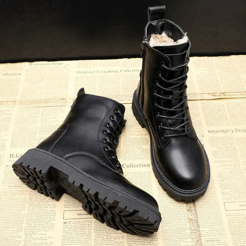 Women's Cozy Insulated Winter Boots - Waterproof, Warm & Stylish for Cold Weather