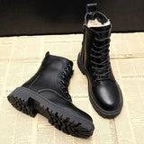 Women's Cozy Insulated Winter Boots - Waterproof, Warm & Stylish for Cold Weather