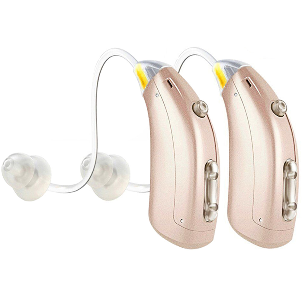 Digital Hearing Aids – Rechargeable, One-Touch Volume Control & Custom-Fit Ear Tips