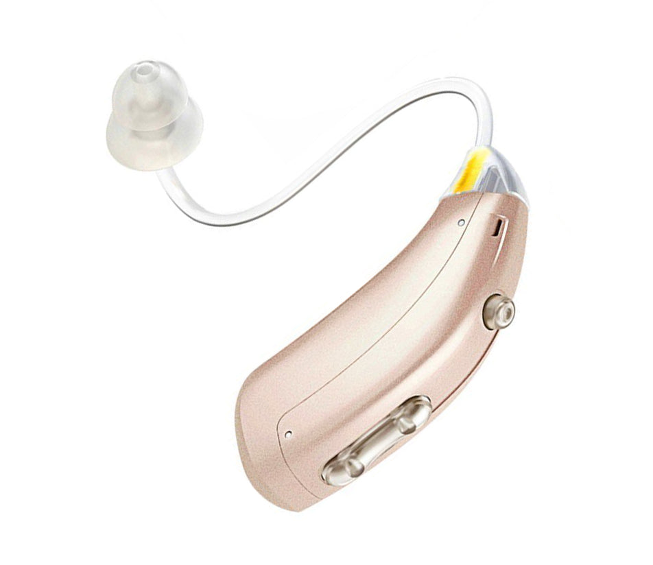 Digital Hearing Aids – Rechargeable, One-Touch Volume Control & Custom-Fit Ear Tips