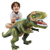 Davy DinoAdventure Remote Control Dinosaur Toy - Interactive with Lights & Sounds for Kids