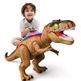 Davy DinoAdventure Remote Control Dinosaur Toy - Interactive with Lights & Sounds for Kids
