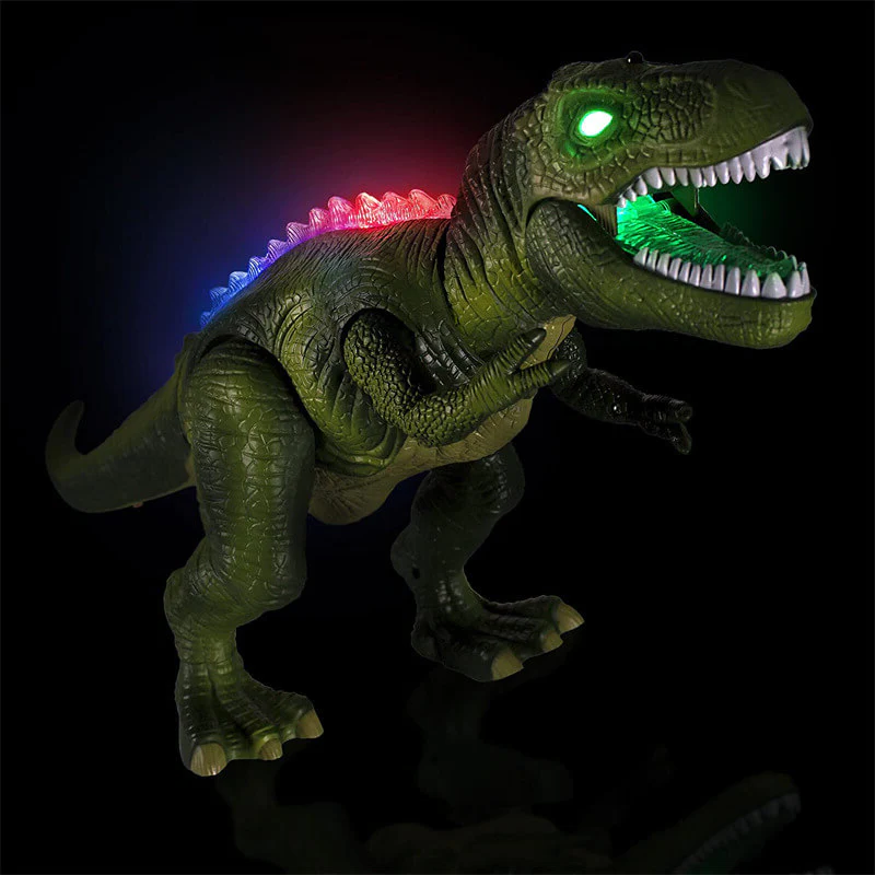 Davy DinoAdventure Remote Control Dinosaur Toy - Interactive with Lights & Sounds for Kids