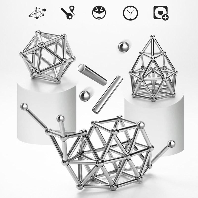 Enhanced Product Title: "Davy DIY Magnetic Balls and Rod Set - Creative Building Kit for Kids and Adults" 

This title includes relevant keywords while also highlighting the product's target audience and creative potential.