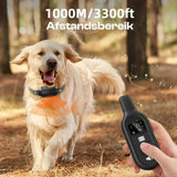 Davy Remote Dog Training Collar - Adjustable, Waterproof, Rechargeable, and Effective Training Solution for All Breeds