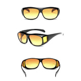 Davy Yellow Lens Night Driving Glasses - Anti-Glare Technology for Enhanced Visibility