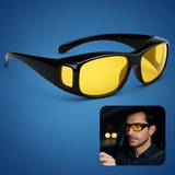 Davy Yellow Lens Night Driving Glasses - Anti-Glare Technology for Enhanced Visibility