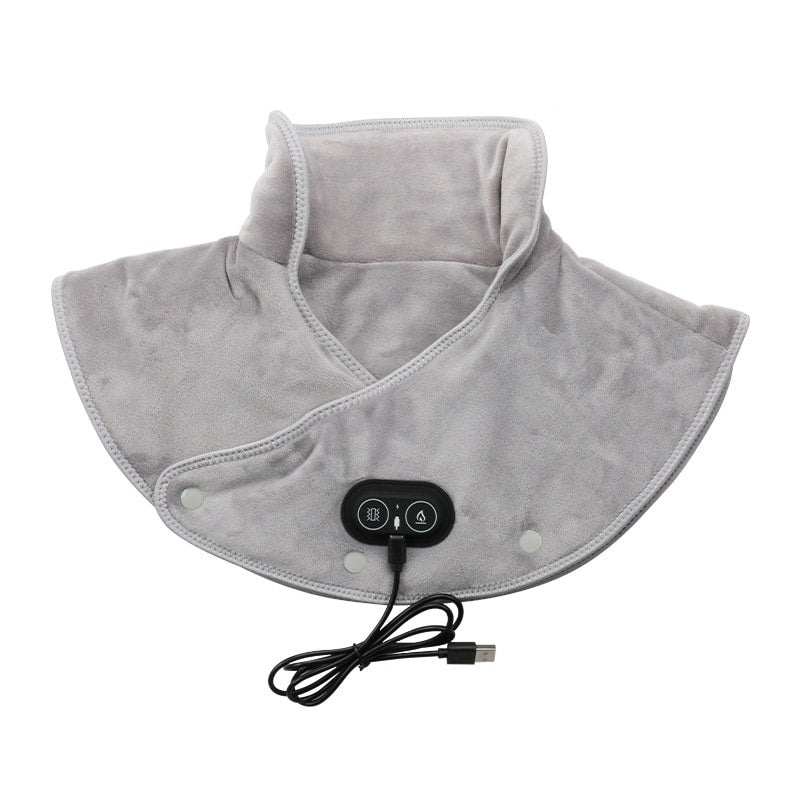 ComfortZone Heated Neck & Shoulder Wrap with Soothing Massage – Relaxation Therapy for Pain Relief