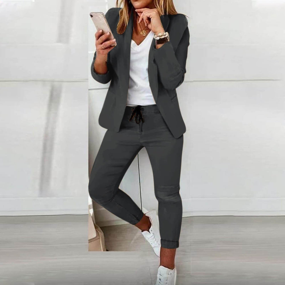 Stylish & Comfortable Women's Blazer Set - Perfect for Work & Casual Wear