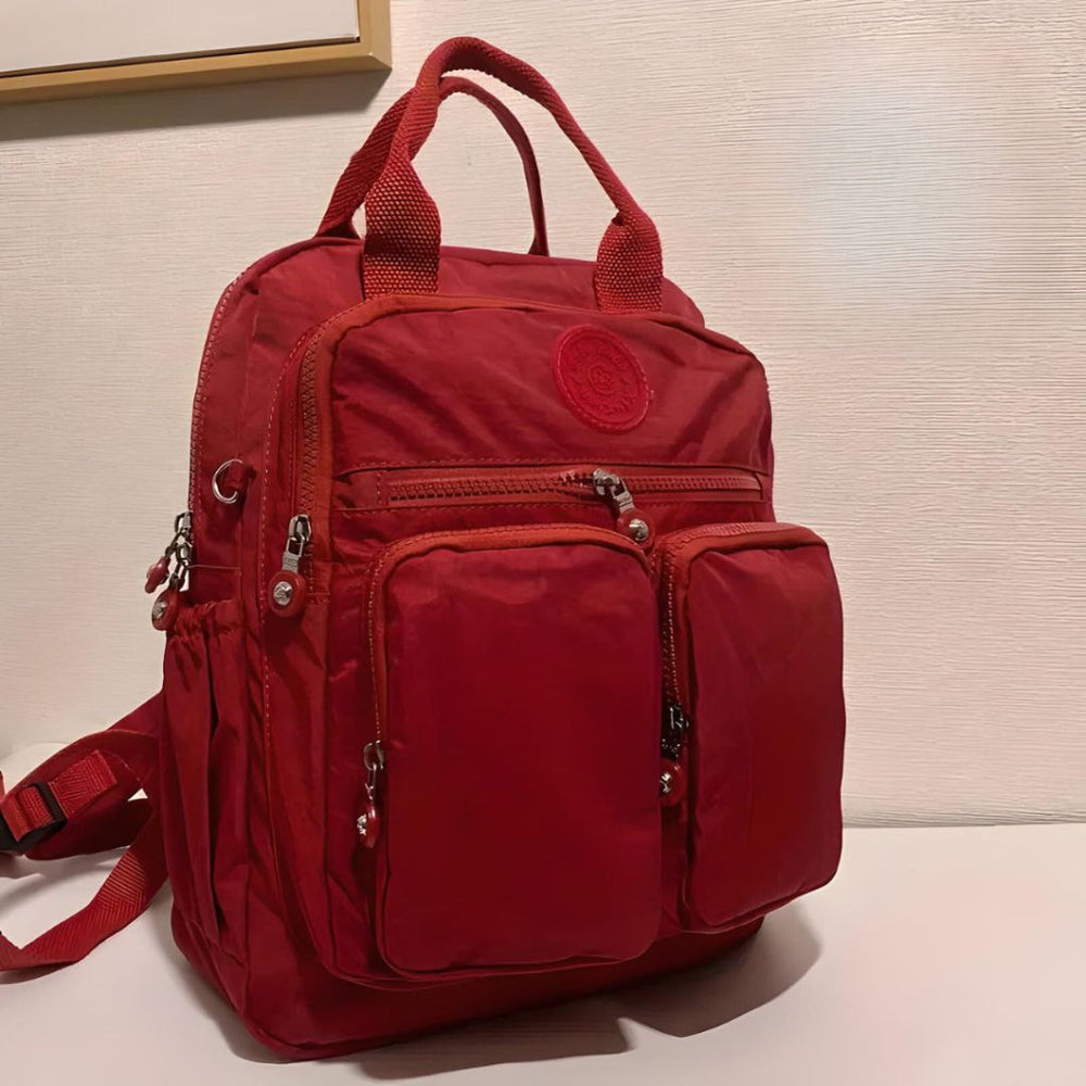 Stylish Davy Multi-Pocket Fashion Backpack for Everyday Use - Versatile and Functional Design