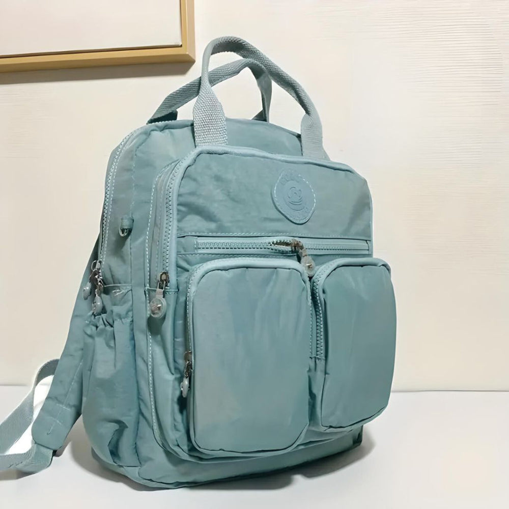 Stylish Davy Multi-Pocket Fashion Backpack for Everyday Use - Versatile and Functional Design