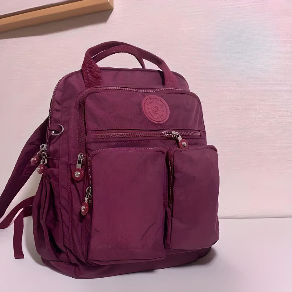 Stylish Davy Multi-Pocket Fashion Backpack for Everyday Use - Versatile and Functional Design