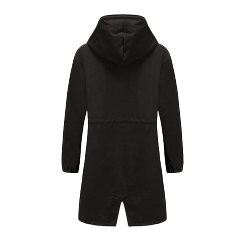 Women's Versatile Hooded Trench Coat