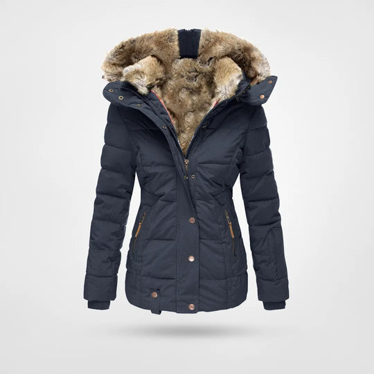 Women's Cozy Lined Winter Jacket - Warm, Stylish & Comfortable Outerwear for Cold Weather