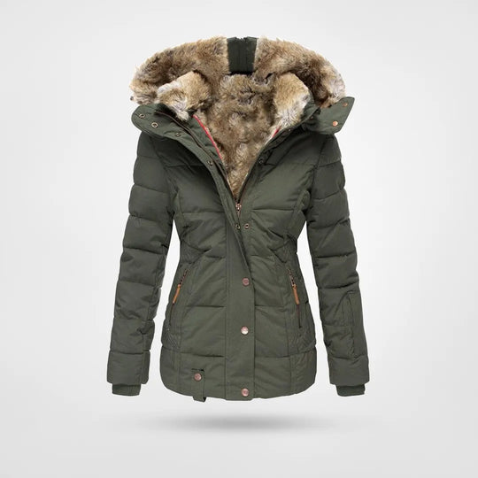 Women's Cozy Lined Winter Jacket - Warm, Stylish & Comfortable Outerwear for Cold Weather