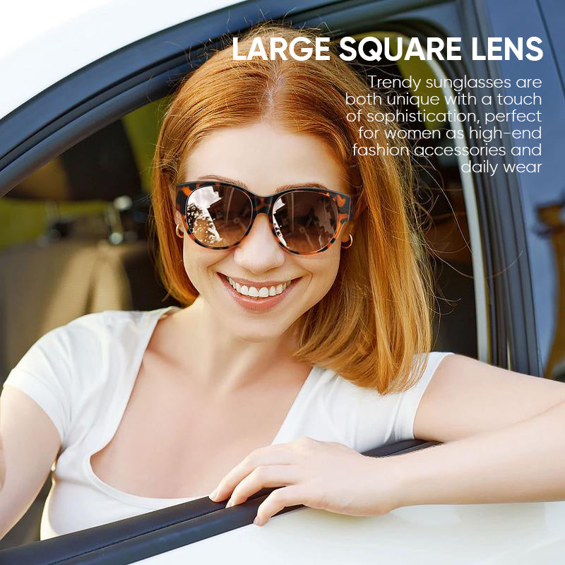 Fit-Over Sunglasses – Women's, Polarized UV400 Lenses & Cat-Eye Design
