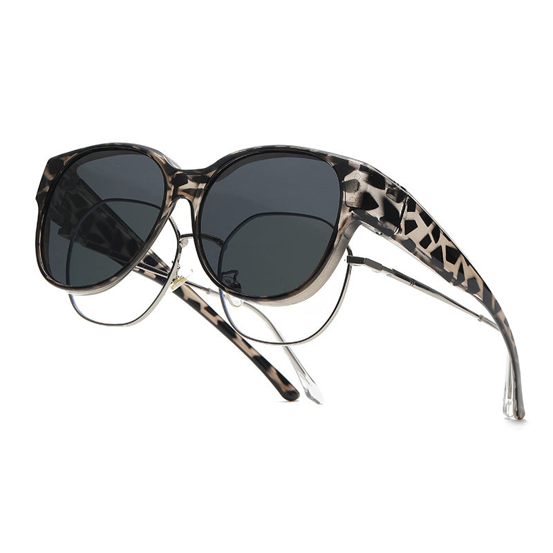 Fit-Over Sunglasses – Women's, Polarized UV400 Lenses & Cat-Eye Design