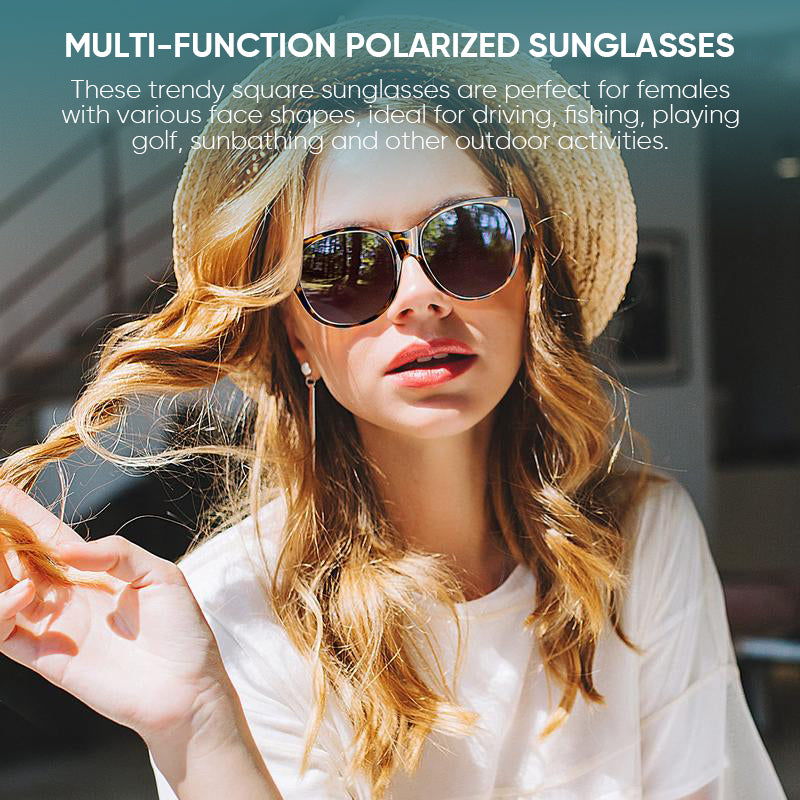 Fit-Over Sunglasses – Women's, Polarized UV400 Lenses & Cat-Eye Design