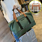 **Davy FITVOY Duffel Bag | Lightweight Gym & Travel Bag with Shoe Compartment & Wet-Dry Separation | Perfect for Fitness & Travel**