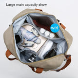 **Davy FITVOY Duffel Bag | Lightweight Gym & Travel Bag with Shoe Compartment & Wet-Dry Separation | Perfect for Fitness & Travel**