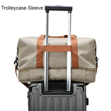 **Davy FITVOY Duffel Bag | Lightweight Gym & Travel Bag with Shoe Compartment & Wet-Dry Separation | Perfect for Fitness & Travel**