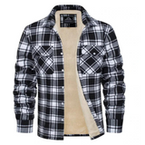 Davy Cozy Fleece-Lined Checked Jacket for Ultimate Comfort | Stylish & Warm Outerwear