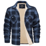 Davy Cozy Fleece-Lined Checked Jacket for Ultimate Comfort | Stylish & Warm Outerwear