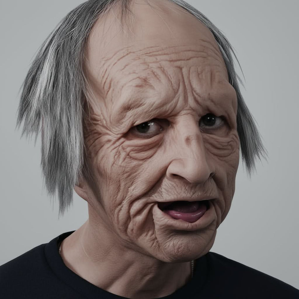 Enhanced Product Title: Davy FlexiCast Pro Mask for Adults | Realistic & Flexible Design for Comfort and Fit | Perfect for Costumes and Events
