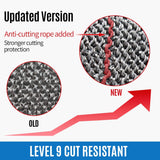 Davy Food-Safe Cut-Resistant Stainless Steel Mesh Glove - Ultimate Protection for Kitchen Safety