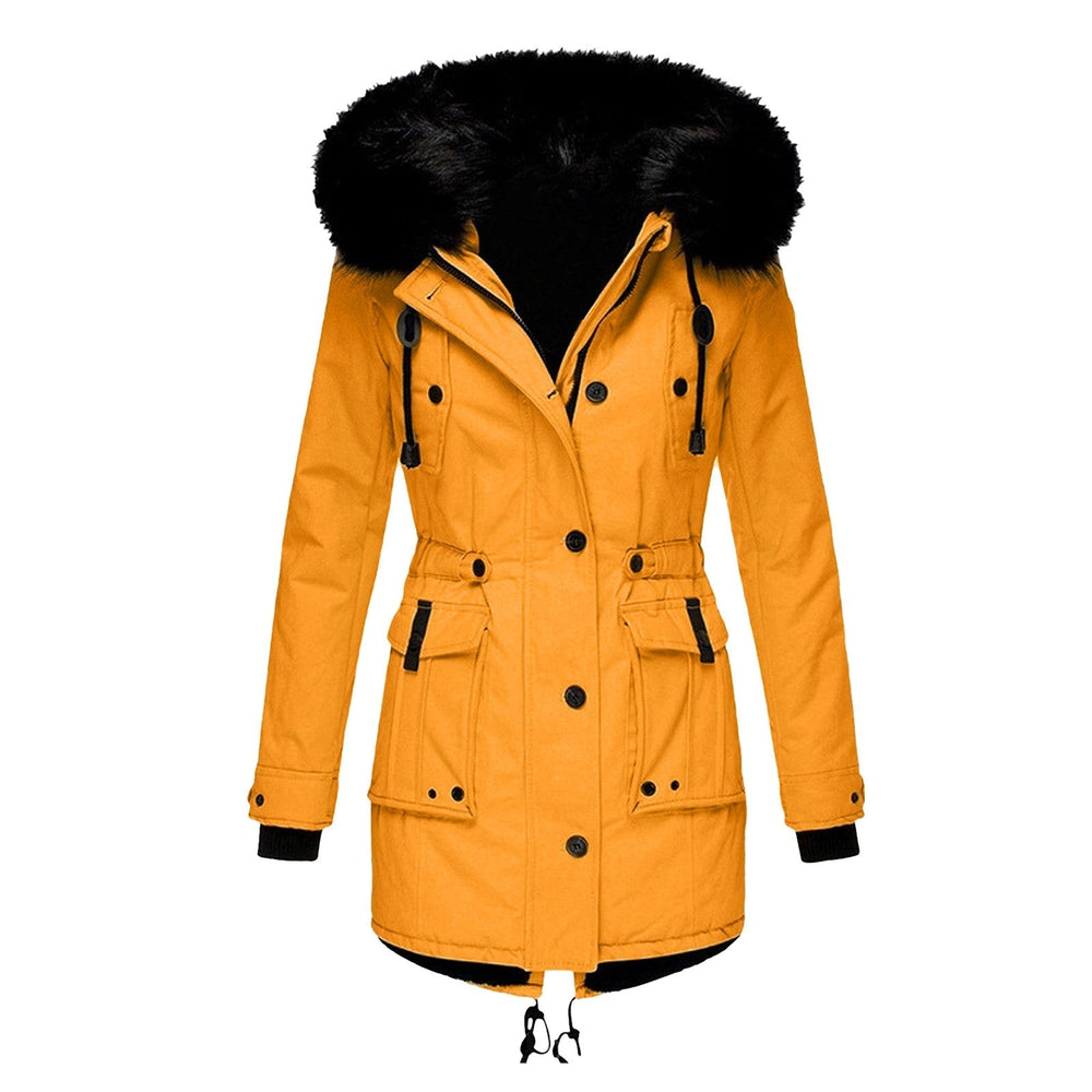 Women's Cozy Insulated Parka Coat - Warm, Stylish, and Weather-Resistant Outerwear for Cold Seasons