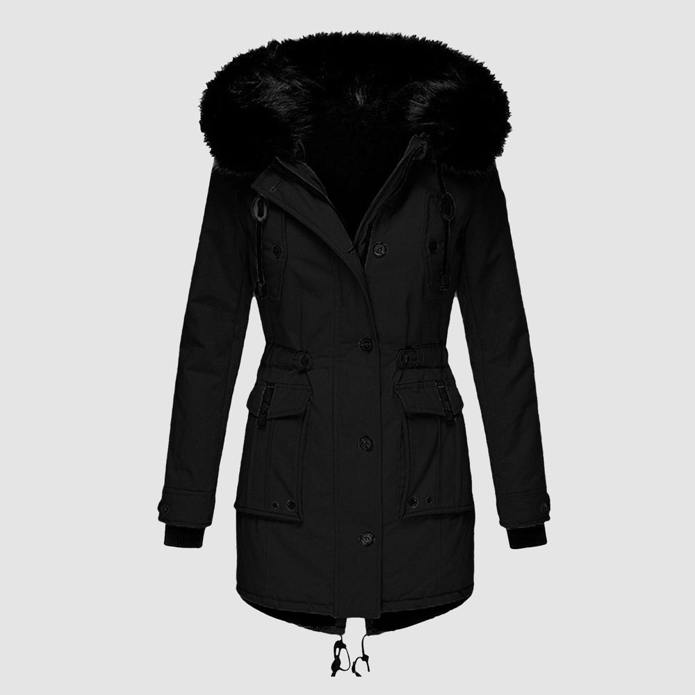 Women's Cozy Insulated Parka Coat - Warm, Stylish, and Weather-Resistant Outerwear for Cold Seasons