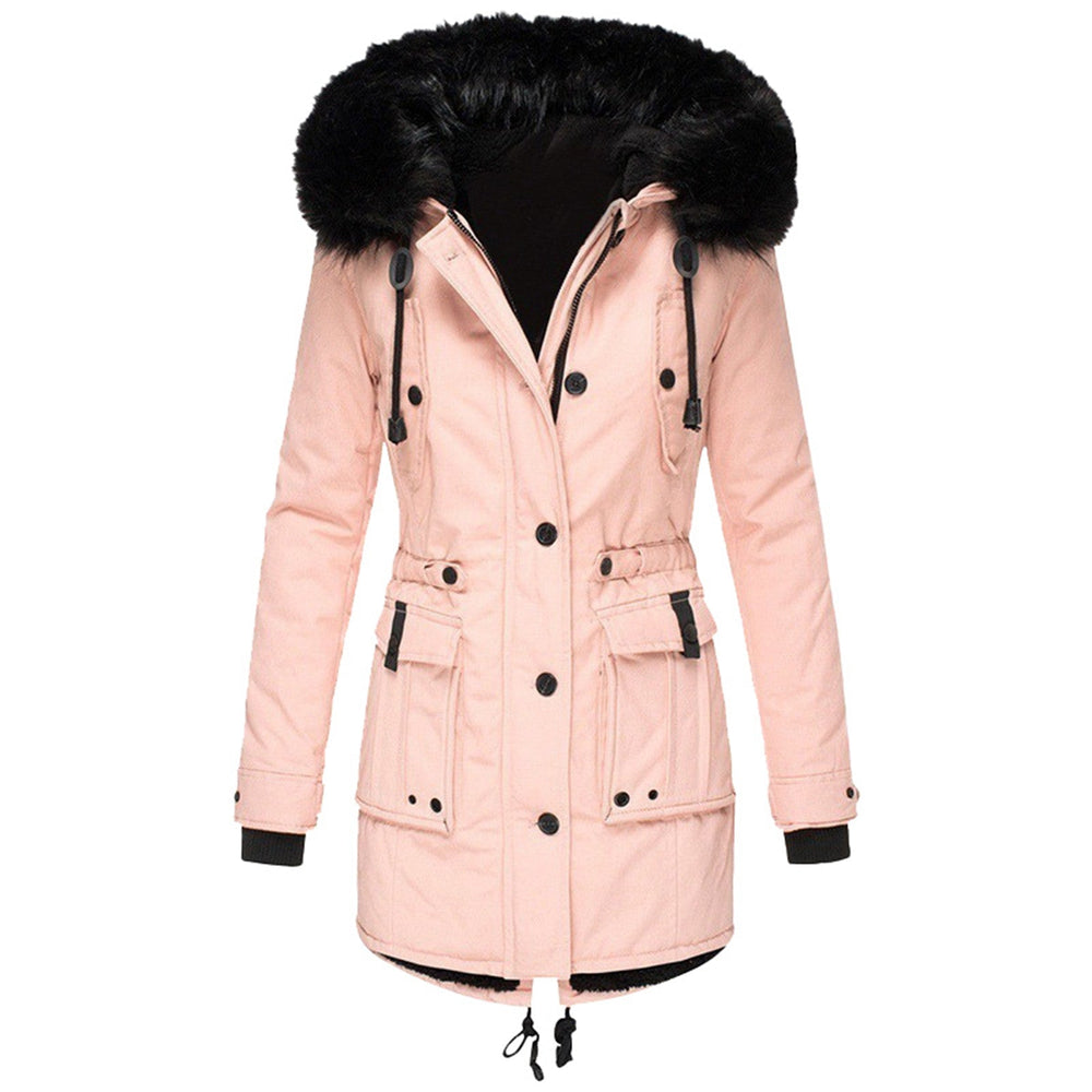 Women's Cozy Insulated Parka Coat - Warm, Stylish, and Weather-Resistant Outerwear for Cold Seasons