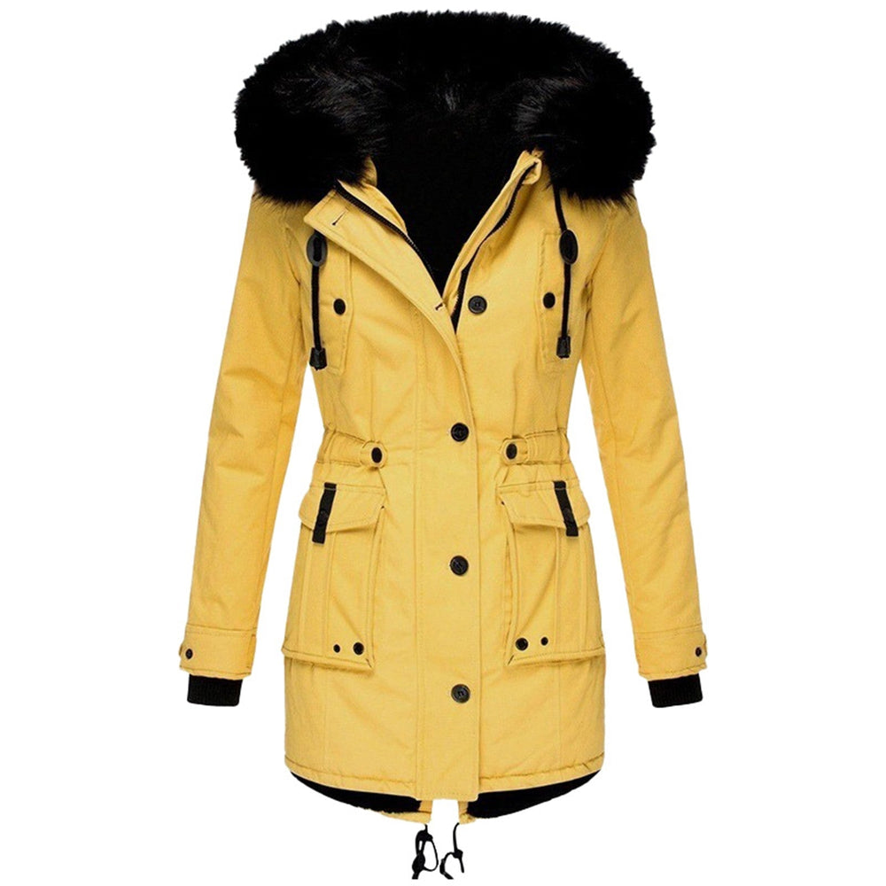 Women's Cozy Insulated Parka Coat - Warm, Stylish, and Weather-Resistant Outerwear for Cold Seasons
