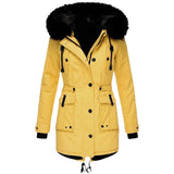 Women's Cozy Insulated Parka Coat - Warm, Stylish, and Weather-Resistant Outerwear for Cold Seasons