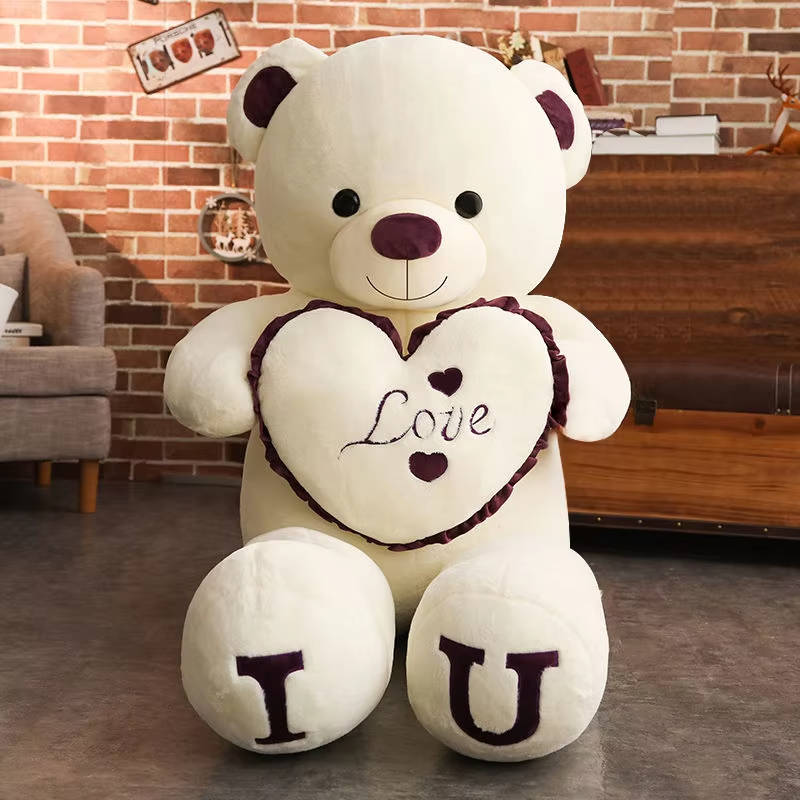 Davy Giant Plush Bear - Extra Large Comfort Teddy for Ultimate Relaxation | Soft & Cuddly Stuffed Animal
