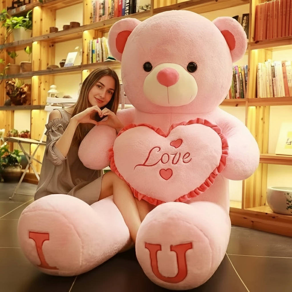 Davy Giant Plush Bear - Extra Large Comfort Teddy for Ultimate Relaxation | Soft & Cuddly Stuffed Animal
