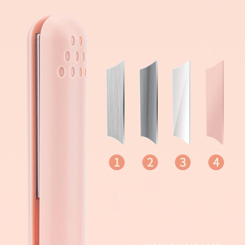 Davy HairFlex Mini 2-in-1 Curling and Straightening Iron with Ceramic Coating – Compact, Versatile Hair Styling Tool for Effortless Curls and Sleek Straight Hair