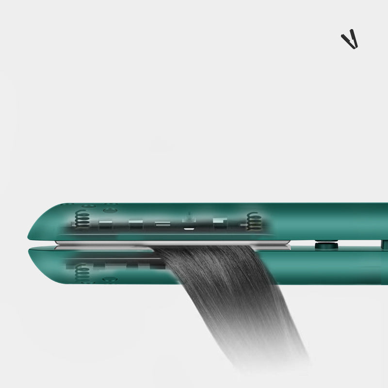 Davy HairFlex Mini 2-in-1 Curling and Straightening Iron with Ceramic Coating – Compact, Versatile Hair Styling Tool for Effortless Curls and Sleek Straight Hair