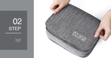 Men's Davy Hanging Toiletry Bag - Stylish & Functional Travel Organizer