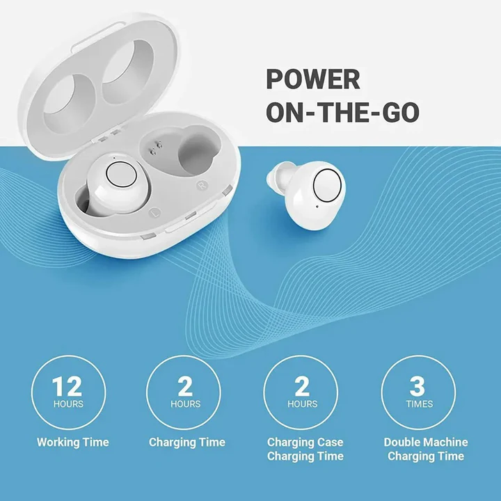 Davy Smart Hearing Aids with App Control | Bluetooth Connectivity & Personalized Sound Settings