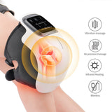 Davy Heated Knee Massager with Vibration & Infrared Therapy - Pain Relief & Relaxation for Joint Comfort