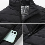 Davy Heated Vest - 13 Adjustable Heating Zones for Ultimate Warmth on Cold Days | Lightweight & Stylish Design