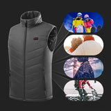Davy Heated Vest - 13 Adjustable Heating Zones for Ultimate Warmth on Cold Days | Lightweight & Stylish Design