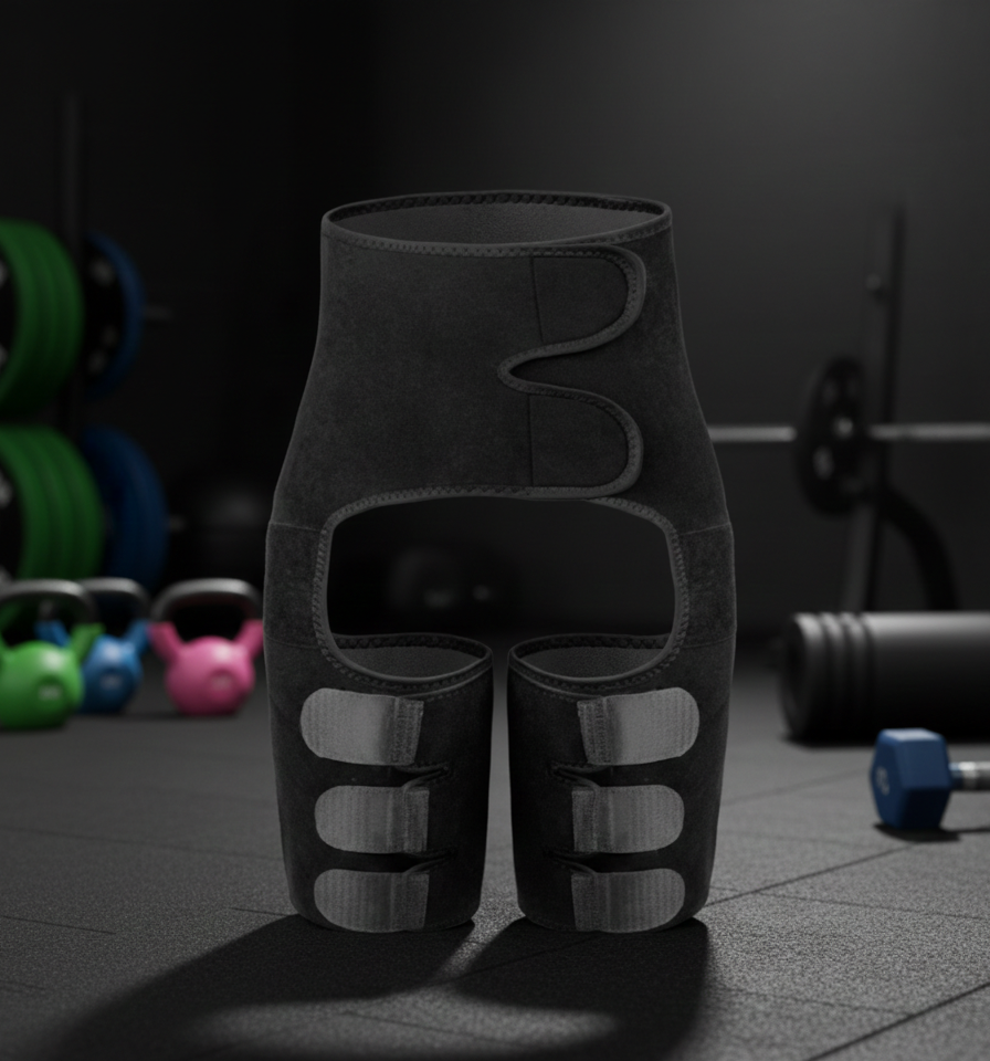 Hip & Thigh Support Band – Adjustable Compression, Pain Relief & Breathable Fit