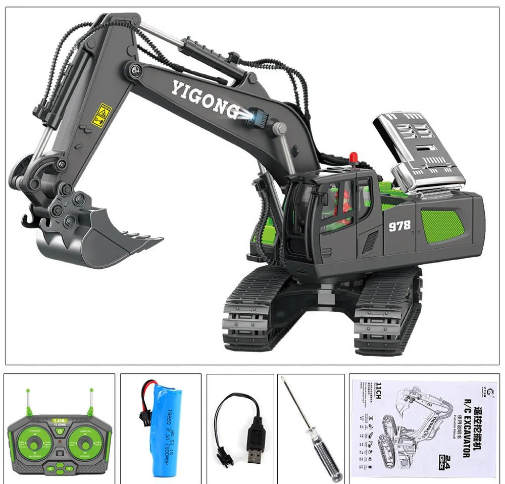 Enhanced Product Title: **Davy G308H Hydraulic Full Metal Graver - 1/14 Scale RTR RC Excavator for Precision Digging and Construction Projects** 

This title includes relevant keywords while providing clear information about the product's features and sca