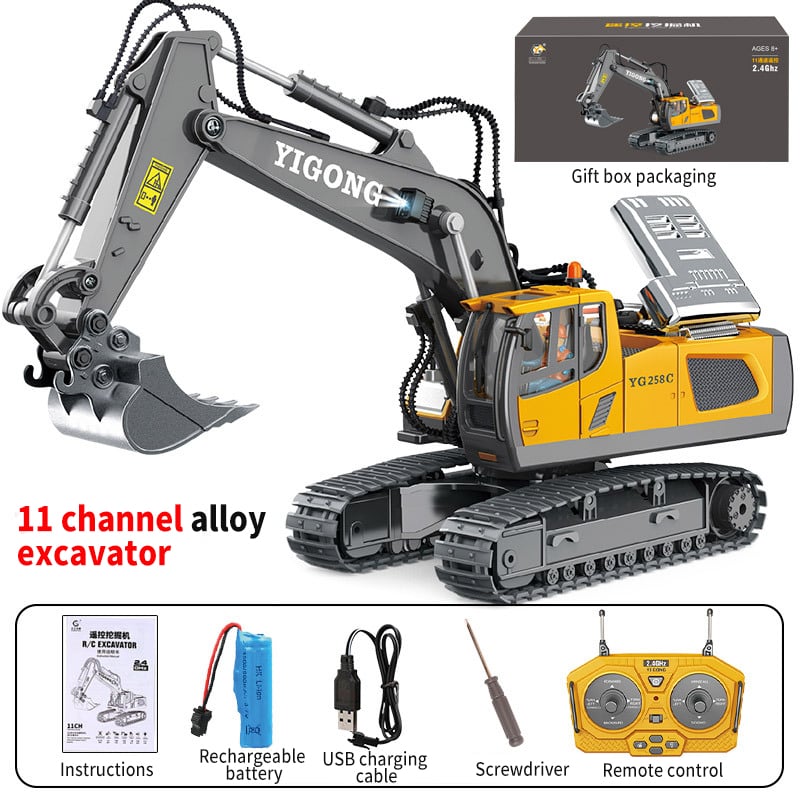 Enhanced Product Title: **Davy G308H Hydraulic Full Metal Graver - 1/14 Scale RTR RC Excavator for Precision Digging and Construction Projects** 

This title includes relevant keywords while providing clear information about the product's features and sca