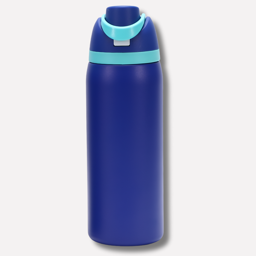 Davy Insulated Stainless Steel Tumbler with Built-in Straw | Double-Wall Vacuum Insulation | Perfect for Hot & Cold Beverages