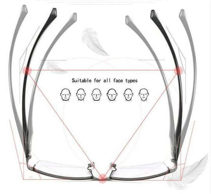 Davy Intelligent Progressive Sunglasses - Smart Vision Technology for Clearer Sight