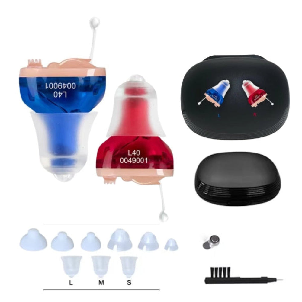 Davy Invisible Digital Hearing Aid with Advanced Noise Reduction Technology - Discreet & Comfortable Hearing Solution